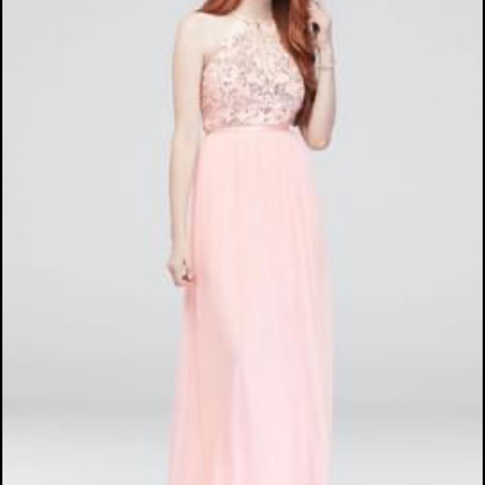 David's Bridal Bridesmaid Dress